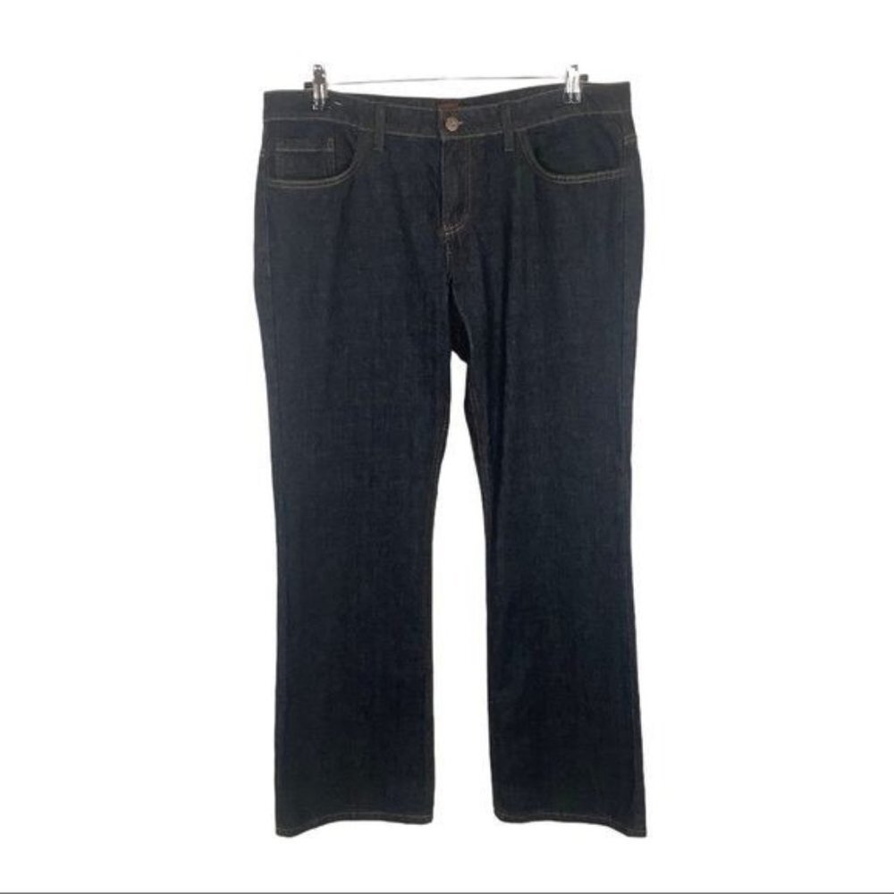 Dickies Denim Bootcut Jeans Women Size 10 100% cotton Dark Wash Relaxed Fit NWOT